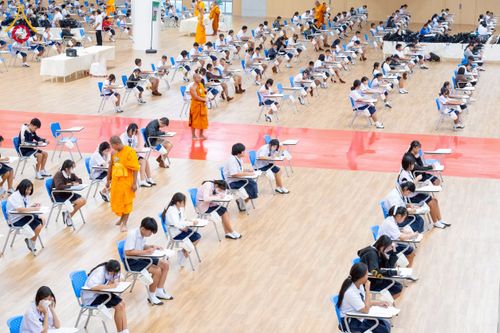 ภาพ No.273778:วันที่ 27 พฤศจิกายน พ.ศ. 2568 สอบธรรมสนามหลวง ธรรมศึกษา ทุกชั้น สนามสอบ วัดพระธรรมกาย จ.ปทุมธานี