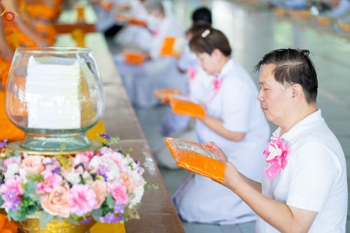 ภาพ No.87678:พิธีบุพเปตพลี  ครั้งที่ 140 ร่วมอุทิศบุญแด่หมู่ญาติที่ล่วงลับไปแล้ว และสืบทอดอายุพระพุทธศาสนา วันพฤหัสบดีที่ 14 กันยายน พ.ศ.2566 วันพระแรม 14 ค่ำ เดือน 9 ณ หอฉันคุณยายอาจารย์ฯ วัดพระธรรมกาย