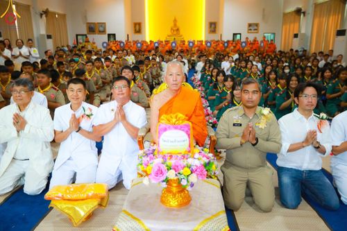 ภาพ No.113866:พิธีทอดผ้าป่าทำนุบำรุงศาสนสถาน ณ วัดบัวแก้วเกษร ต.ระแหง อ.ลาดหลุมแก้ว จ.ปทุมธานี วันที่ 17 มกราคม พ.ศ. 2567