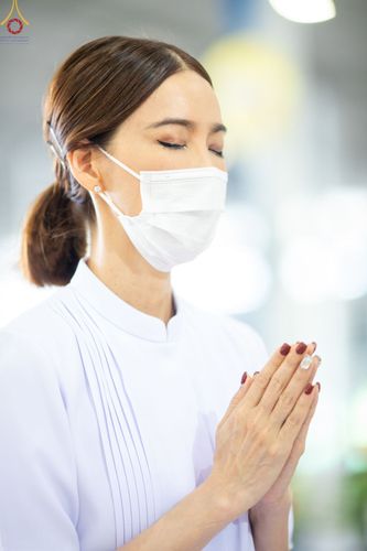 ภาพ No.76924:พิธีบูชาข้าวพระ ในวันมาฆบูชา อาทิตย์ต้นเดือนที่ 6 มีนาคม พ.ศ. 2566 ณ วัดพระธรรมกาย จ.ปทุมธานี