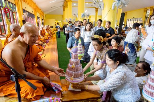 ภาพ No.276228:วันที่ 5 พฤศจิกายน พ.ศ. 2568 พิธีทอดกฐินสามัคคีทั่วไทย ณ วัดตรีมิตรประดิษฐาราม จ.กาญจนบุรี โดยคณะศิษยานุศิษย์ บูชาธรรม 81 ปี หลวงพ่อธัมมชโย