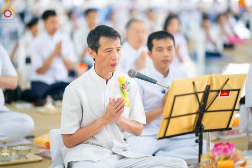 ภาพ No.212644:วันพฤหัสบดีที่ 20 มีนาคม พ.ศ. 2568 พิธีเจริญพระพุทธมนต์ เนื่องในอายุวัฒนมงคลครบ 74 ปี พระภาวนาธรรมวิเทศ วิ. (ภูเบศ ฌานาภิญโญ) ณ หอฉันคุณยายฯ วัดพระธรรมกาย