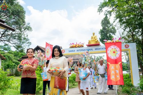 ภาพ No.97588:พิธีทอดกฐินสามัคคี ณ ศูนย์ปฏิบัติธรรมนานาชาติสมุย  (เกาะสมุย) จ. สุราษฏร์ธานี วันที่ 19 พฤศจิกายน พ.ศ. 2566