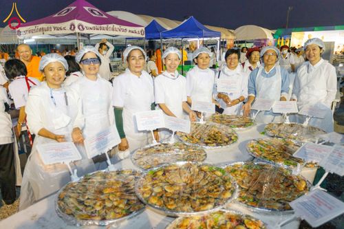 ภาพ No.119915:พิธีถวายภัตตาหารเป็นสังฆทาน แด่คณะพระธรรมยาตรา ปีที่ 12 วันที่ 28 มกราคม พ.ศ. 2567 ณ อนุสรณ์สถานบางปลา จ.นครปฐม