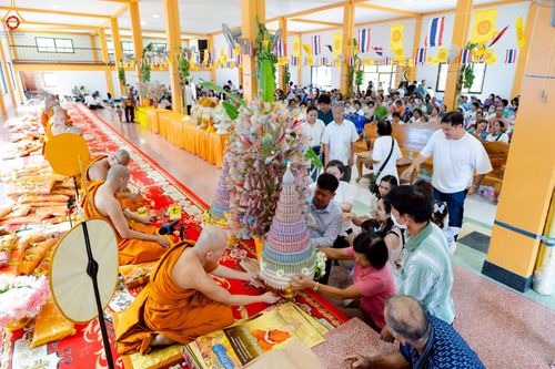 ภาพ No.250782:วันพุธที่ 8 ตุลาคม พ.ศ. 2568 พิธีทอดกฐินสามัคคีทั่วไทย 30,000 วัด โดยคณะศิษยานุศิษย์ บูชาธรรม 81 ปี หลวงพ่อธัมมชโย ณ วัดหนองโพธิ์ อ.กำแพงแสน จ.นครปฐม