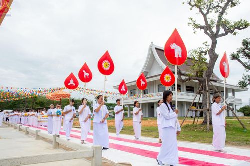 ภาพ No.268498:วันพฤหัสบดีที่ 23 ตุลาคม พ.ศ. 2568 พิธีทอดกฐินเพื่อสร้างกุฏิสงฆ์ ณ ศูนย์ปฏิบัติธรรมนานาชาติสะเดา จ.สงขลา