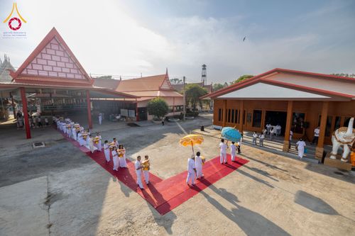 ภาพ No.200015:พิธีทอดผ้าป่าทำนุบำรุงศาสนสถาน ณ วัดบางไผ่นารถ ตำบลบางไทรป่า อำเภอบางเลน จังหวัดนครปฐม ในโครงการธรรมยาตรา กตัญญูบูชา มหาปูชนียาจารย์ พระมงคลเทพมุนี(สด จนฺทสโร) พระผู้ปราบมาร อนุสรณ์สถาน 7 แห่ง ปีที่ 13 วันที่ 22 มกราคม พ.ศ. 2568