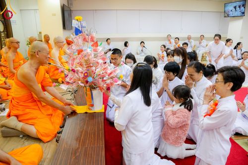 พิธีทอดกฐินสามัคคี ณ วัดพระธรรมกายไทเป ประเทศไต้หวัน วันที่ 26 พฤศจิกายน พ.ศ. 2566