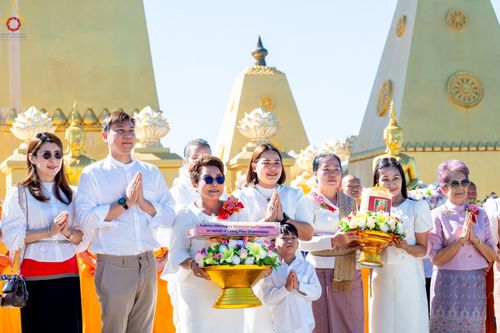 ภาพ No.91946:5 งานมหัคคตกุศล ณ วัดสิริวิเวก แขวงจำปาสัก สปป. ลาว วันที่ 1 พฤศจิกายน พ. ศ. 2566