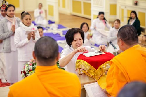 ภาพ No.92591:พิธีทอดกฐินสามัคคี ณ วัดพระธรรมกายฮัมบวร์ค เยอรมนี วันที่ 5 พฤศจิกายน พ.ศ. 2566