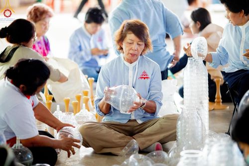 ภาพ No.211133:วันเสาร์ที่ 15 มีนาคม พ.ศ. 2568  การเตรียมงานของเจ้าหน้าที่ เพื่องานฉลองปทุมเจดีย์ ณ ศูนย์อบรมเยาวชนปัตตานี