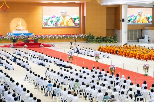 ภาพ No.212596:วันพฤหัสบดีที่ 20 มีนาคม พ.ศ. 2568 การประชุม 3 อาศรม วัดพระธรรมกาย เพื่องาน 22 เมษายน วันคุ้มครองโลก ถวายมหาสังฆทาน 40,000 กว่าวัดทั่วประเทศ