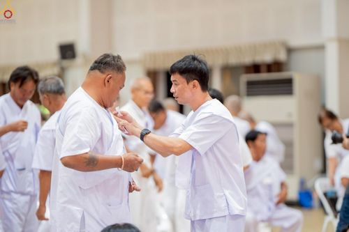 ภาพ No.247637:วันที่ 19-21 กันยายน พ.ศ. 2568 พิธีอบรมอุบาสก-อุบาสิกาแก้ว รุ่นที่ 2 ณ ศูนย์อบรมเยาวชนกาญจนบุรี