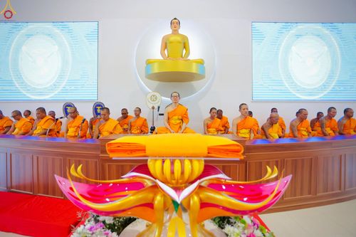 ภาพ No.265603:วันเสาร์ที่ 18 ตุลาคม พ.ศ. 2568 พิธีทอดกฐินสามัคคี ประจำปี 2568 “กฐินครัวมหาทาน” ณ ศูนย์อบรมเยาวชนบางปะหัน ตำบลหันสัง อำเภอบางปะหัน จังหวัดพระนครศรีอยุธยา