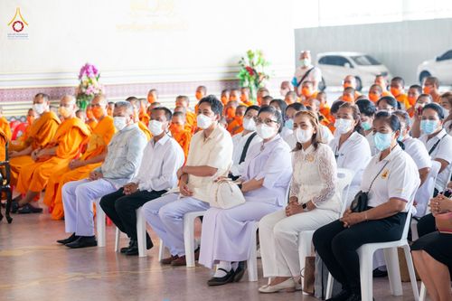 ภาพ No.80432:องค์กรภาคีเครือข่าย "บวร" จังหวัดปทุมธานี ศึกษาดูงานโครงการบรรพชาสามเณรฟื้นฟูพระพุทธศาสนาทั่วไทย ชมนิทรรศการ และสื่อนวัตกรรมพระพุทธศาสนาภาพยนต์ 3 มิติ - จักรวาลนฤมิต เรื่อง "พระสัมมาสัมพุทธเจ้า พระบรมศาสดาเอกของโลก" วันศุกร์ที่ 28 เมษายน พ.ศ.2566