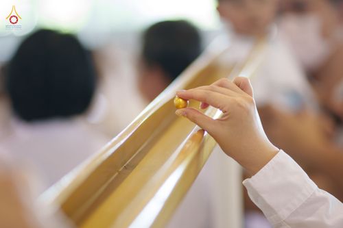 ภาพ No.81655:พิธีหล่อพระประธานเพื่อประดิษฐาน ณ ห้องแก้วสารพัดนึก 2 เนื่องในวันวิสาขบูชา วันเสาร์ที่ 3 มิถุนายน 2566 ณ วัดพระธรรมกาย จ.ปทุมธานี