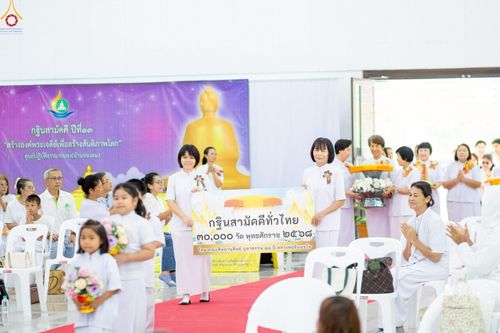 ภาพ No.261046:วันอังคารที่ 14 ตุลาคม พ.ศ. 2568 พิธีทอดกฐินสามัคคี "สร้างองค์พระเจดีย์เพื่อสร้างสันติภาพโลก" ขนาดหน้าตัก 10 เมตร ณ ศูนย์ปฏิบัติธรรมระยอง(บ้านช่องลม) ตำบลบางบุตร อำเภอบ้านค่าย จังหวัดระยอง