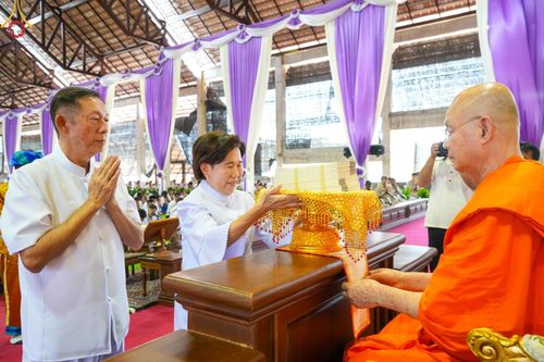 ภาพ No.125623:พิธีมอบโล่และทุนการศึกษา โครงการโรงเรียนส่งเสริมศีลธรรม  "นักบุญขุนเขา" ครั้งที่ ๒ ณ อาคารธรรมสภา วัดบ้านขุน ตำบลบ่อหลวง อำเภอฮอด จังหวัดเชียงใหม่ วันอังคารที่ ๒๗ กุมภาพันธ์ พ.ศ.๒๕๖๗