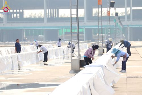 ภาพ No.217727:วันที่ 10-14 เมษายน พ.ศ. 2568 เจ้าหน้าที่อาสาสมัคร เตรียมงานวันคุ้มครองโลก ชุดที่ 2 วัดพระธรรมกาย จ.ปทุมธานี