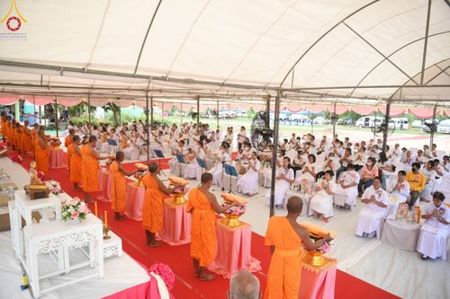 ภาพ No.137052:พิธีทอดผ้าป่าโครงสร้างเหล็กค้ำฟ้ามหามงคล อาคาร 80 ปี หลวงพ่อธัมมชโย ณ ศูนย์ปฏิบัติธรรมวิหารแดง ต.เจริญธรรม อ.วิหารแดง จ.สระบุรี วันที่ 19 พฤษภาคม พ.ศ. 2567