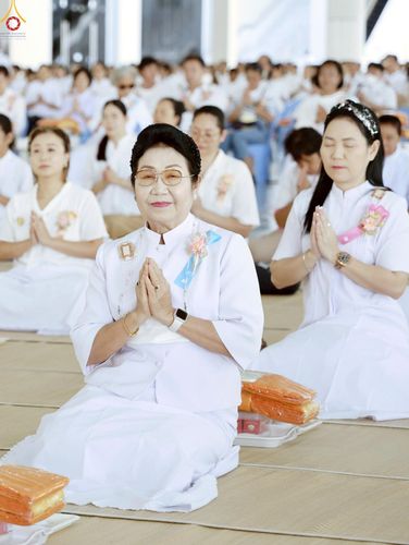 ภาพ No.237945:วันเสาร์ที่ 9 สิงหาคม พ.ศ. 2568 (วันพระ ขึ้น 15 ค่ำ เดือน 9) พิธีบุพเปตพลี ครั้งที่ 168 ร่วมอุทิศบุญแด่หมู่ญาติที่ล่วงลับไปแล้ว และสืบทอดอายุพระพุทธศาสนา ณ หอฉันคุณยายอาจารย์ฯ วัดพระธรรมกาย