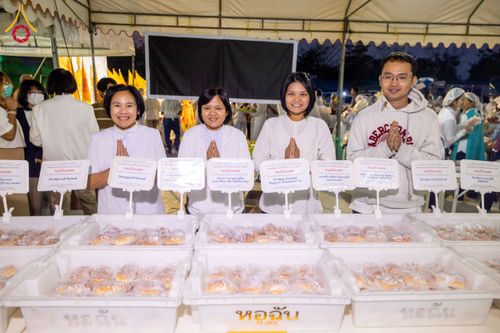 ภาพ No.118858:พิธีถวายภัตตาหารเป็นสังฆทาน แด่คณะพระธรรมยาตรา ปีที่ 12 วันที่ 26 มกราคม พ.ศ. 2567 ณ อนุสรณ์สถานบางปลา จ.นครปฐม