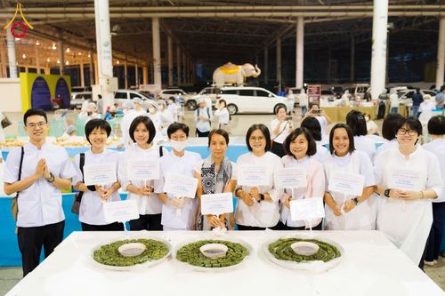 ภาพ No.121554:พิธีถวายภัตตาหารเป็นสังฆทาน แด่คณะพระธรรมยาตรา ปีที่ 12 วันที่ 31 มกราคม พ.ศ. 2567 ณ สภาธรรมกายสากล วัดพระธรรมกาย