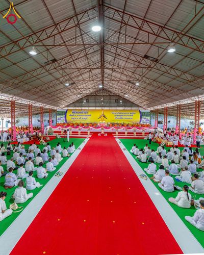 ภาพ No.250275:วันอังคารที่ 7 ตุลาคม พ.ศ. 2568 พิธีทอดผ้าป่าเพื่อสร้าง "ลานอเนกประสงค์พญานาค 4 ตระกูล" ณ พุทธอุทยานนานาชาติ อ.โพนพิสัย จ.หนองคาย