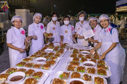 ภาพ No.119914:พิธีถวายภัตตาหารเป็นสังฆทาน แด่คณะพระธรรมยาตรา ปีที่ 12 วันที่ 28 มกราคม พ.ศ. 2567 ณ อนุสรณ์สถานบางปลา จ.นครปฐม