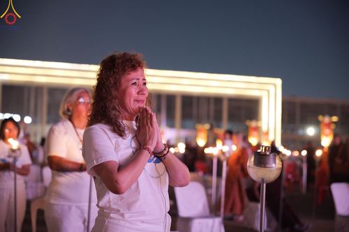 ภาพ No.125005:พิธีเวียนประทักษิณและจุดมาฆประทีป (ชุดที่ 2) ในวันมาฆบูชา เสาร์ที่ 24 กุมภาพันธ์ พ.ศ. 2567 ณ พระมหาธรรมกายเจดีย์ วัดพระธรรมกาย