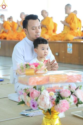 ภาพ No.208355:พิธีสวดพระพุทธมนต์ และถวายภัตตาหารเมนูสวรรค์แด่พระภิกษุ สามเณร วันที่ 15 กุมภาพันธ์ พ.ศ. 2568 ณ หอฉันคุณยายอาจารย์ฯ วัดพระธรรมกาย