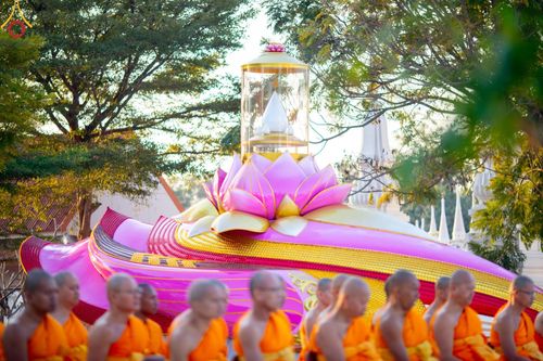 ภาพ No.195330:พิธีตักบาตรพระธรรมยาตรา ณ อนุสรณ์สถานลำดับที่ 3 สถานที่เกิดใหม่ในเพศสมณะ วัดสองพี่น้อง ต.ต้นตาล อ.สองพี่น้อง จ.สุพรรณบุรี ในโครงการธรรมยาตรา กตัญญูบูชา มหาปูชนียาจารย์ พระมงคลเทพมุนี(สด จนฺทสโร) พระผู้ปราบมาร ปีที่ 13 วันที่ 15 มกราคม พ.ศ.2568