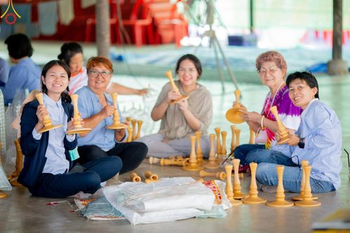 ภาพ No.211132:วันเสาร์ที่ 15 มีนาคม พ.ศ. 2568  การเตรียมงานของเจ้าหน้าที่ เพื่องานฉลองปทุมเจดีย์ ณ ศูนย์อบรมเยาวชนปัตตานี