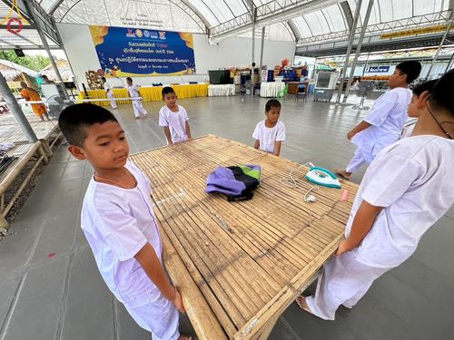 ภาพ No.133245:กิจวัตรกิจกรรมการฝึกตัวก่อนบวช และพิธีตัดปอยผมธรรมทายาท ณ ศูนย์ปฏิบัติธรรมและอบรมเยาวชนเมืองยะลา วันที่ 1-2 เมษายน พ.ศ. 2567