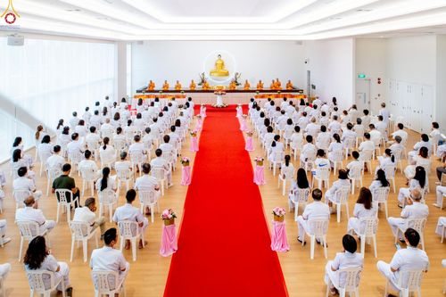 ภาพ No.254248:วันที่ 12 ตุลาคม พ.ศ. 2568 พิธีทอดกฐินสามัคคีวัดพระธรรมกายสิงคโปร์  新加坡法身寺功德衣法会 Dhammakaya Centre Singapore Kathina Ceremony  