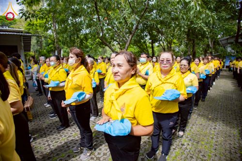 ภาพ No.226712:กิจกรรมจิตอาสาพัฒนา “เราทำความ ดี ด้วยหัวใจ” เนื่องในโอกาสวันพระบาทสมเด็จพระปกเกล้าเจ้าอยู่หัว ณ วัดพระธรรมกาย อ.คลองหลวง จ.ปทุมธานี วันพุธที่ 28 พฤษภาคม พ.ศ. 2568