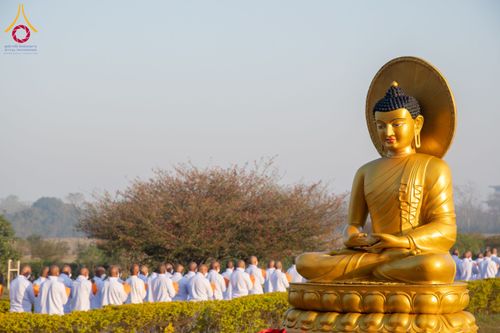 ภาพ No.130456:พิธีบรรพชาธรรมทายาท ในโครงการบรรพชา 1,250 รูป ณ แดนประสูติ สวนลุมพินี ประเทศเนปาล วันที่ 9 มีนาคม พ.ศ. 2567