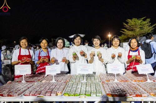 ภาพ No.115048:พิธีถวายภัตตาหารเป็นสังฆทาน แด่คณะพระธรรมยาตรา ปีที่ 12 วันที่ 19 มกราคม พ.ศ. 2567 ณ วัดโบสถ์(บน) บางคูเวียง จ.นนทบุรี