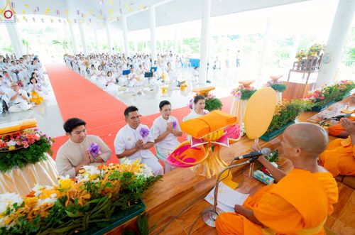 ภาพ No.263582:วันที่ 23 ตุลาคม พ.ศ. 2568 พิธีทอดกฐินสามัคคี เพื่อปรับปรุงและต่อเติมอาคารอเนกประสงค์ และพิธีทอดกฐินสามัคคีทั่วไทย 30,000 วัด ณ ศูนย์ปฏิบัติธรรมโพธารามราชบุรี ตำบลเขาชะงุ้ม อำเภอโพธาราม จังหวัดราชบุรี