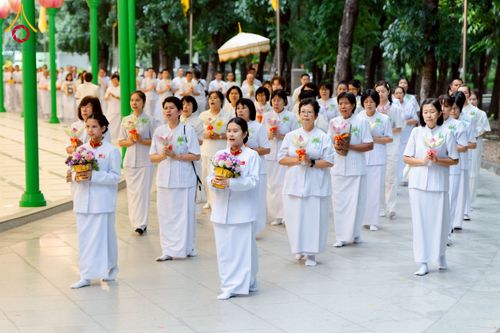 ภาพ No.223562:วันที่ 11 พฤษภาคม พ.ศ. 2568 พิธีบรรพชาของอุบาสก พิสิทธิ์ หมื่นแกล้ว  ณ วัดพระธรรมกาย