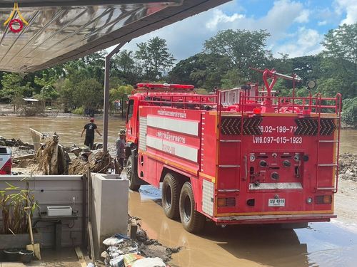 ภาพ No.159649:ฟื้นฟูเชียงราย! ปทุมธานีส่งเครื่องจักรกลสาธารณภัยลงพื้นที่อุทกภัยเร่งช่วยเหลือประชาชน วันที่ 29 กันยายน พ.ศ. 2567 ณ ลานจอดรถ P2 วัดพระธรรมกาย อ.คลองหลวง จ.ปทุมธานี