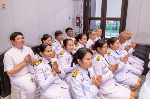 ภาพ No.230927:วันอังคารที่ 1 กรกฎาคม พ.ศ. 2568 ผู้ว่าราชการจังหวัดปทุมธานี เป็นประธานพิธีต้อนรับ สัญญาบัตร พัดยศ พระครูสัญญาบัตรสายต่างประเทศ วัดพระธรรมกาย ประจำปี พ.ศ. 2568 จำนวน 19 รูป