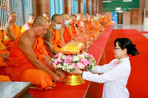 ภาพ No.106505:พิธีทอดผ้าป่าทำนุบำรุงศาสนสถาน ณ วัดอัมพวัน ต.เทศบาลเมือง อ.สองพี่น้อง จ.สุพรรณบุรี วันที่ 5 มกราคม พ.ศ. 2567