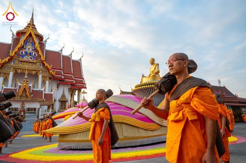 ภาพ No.197050:พระธรรมยาตราปฏิบัติธรรม และถ่ายภาพหมู่ประวัติศาสตร์ ณ วัดโบสถ์(บน) ตำบลบางคูเวียง อำเภอบางกรวย จังหวัดนนทบุรี ในโครงการธรรมยาตรา กตัญญูบูชา มหาปูชนียาจารย์ พระมงคลเทพมุนี(สด จนฺทสโร) พระผู้ปราบมาร อนุสรณ์สถาน 7 แห่ง ปีที่ 13 วันที่ 18 มกราคม พ.ศ. 2568