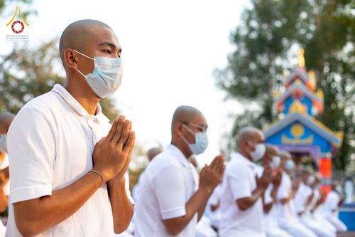 ภาพ No.75918:พิธีบรรพชาสามเณร ณ วัดปันชารี สันติปูร์ อรัญกฏิ เมืองคาร์กาชารี ประเทศบังกลาเทศ วันที่ 10 กุมภาพันธ์ พ.ศ. 2566