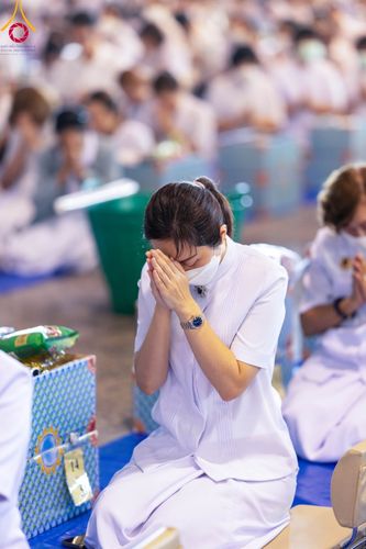 ภาพ No.92102:พิธีตักบาตร ในวันทอดกฐินสามัคคี ประจำปีพุทธศักราช 2566 วันอาทิตย์ต้นเดือนที่ 5 พฤศจิกายน พ.ศ. 2566 ณ สภาธรรมกายสากล วัดพระธรรมกาย จ.ปทุมธานี