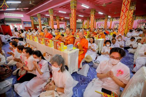 ภาพ No.116427:พิธีถวายสังฆทาน 106 วัด ณ วัดตะเคียน อ.บางกรวย จ.นนทบุรี วันเสาร์ที่ 20 มกราคม พ.ศ. 2567