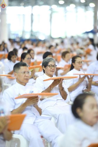 ภาพ No.240684:วันพุธที่ 27 สิงหาคม พ.ศ. 2568 พิธีทอดผ้าป่าเพื่อสร้างอาคาร  82 ปี หลวงพ่อธัมมชโย สมทบกฐินวัดพระธรรมกาย และกฐิน 30,000 วัดทั่วประเทศ ครั้งที่ 1