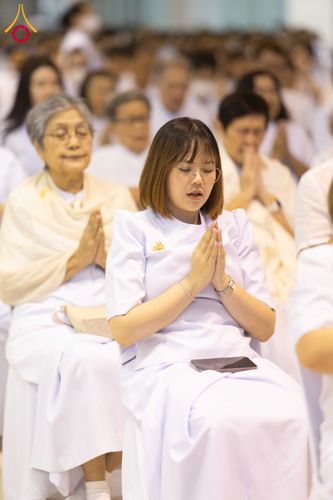 ภาพ No.308322:วันที่ 1  กุมภาพันธ์ พ.ศ. 2569 พิธีบูชาข้าวพระอาทิตย์ต้นเดือน ณ สภาธรรมกายสากล วัดพระธรรมกาย