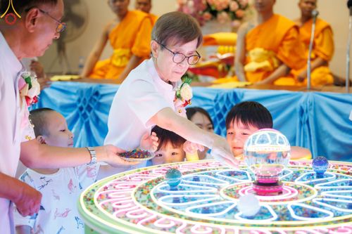 ภาพ No.97698:พิธีทอดกฐินสามัคคี เพื่อทำระบบไฟฟ้าและอุปกรณ์ส่องสว่าง ณ ธุดงคสถานบ้านหมี่ จ.ลพบุรี วันที่ 19 พฤศจิกายน พ.ศ. 2566